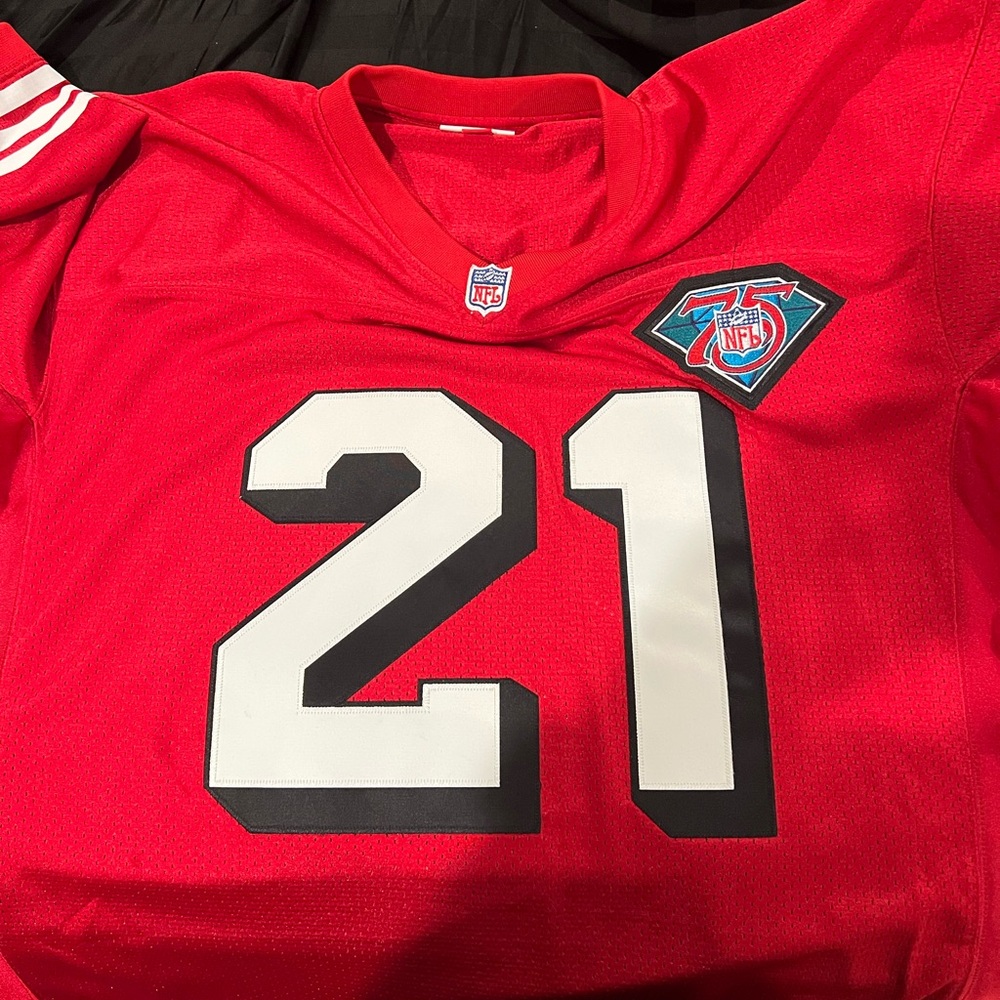 Mitchell and Ness 94 49ers Deion Sanders jersey. XL